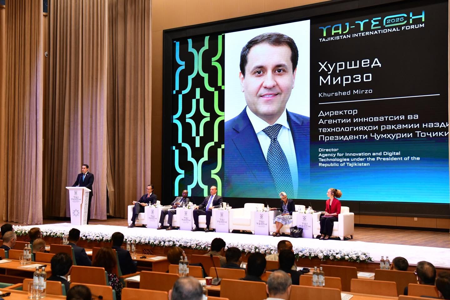 Today, 29 September, the TAJ-TECH 2026 International Technology Forum officially opened at the National Theatre of Tajikistan.